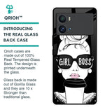 Girl Boss Glass Case For iQOO 9 Pro