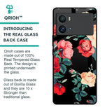Floral Bunch Glass Case For iQOO 9 Pro