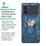 Kitty In Pocket Glass Case For iQOO 9 Pro