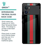 Vertical Stripes Glass Case for iQOO 9 Pro