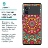 Elegant Mandala Glass Case for iQOO 9 Pro