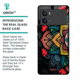 Retro Gorgeous Flower Glass Case for iQOO 9 Pro