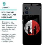 Anime Red Moon Glass Case for iQOO 9 Pro