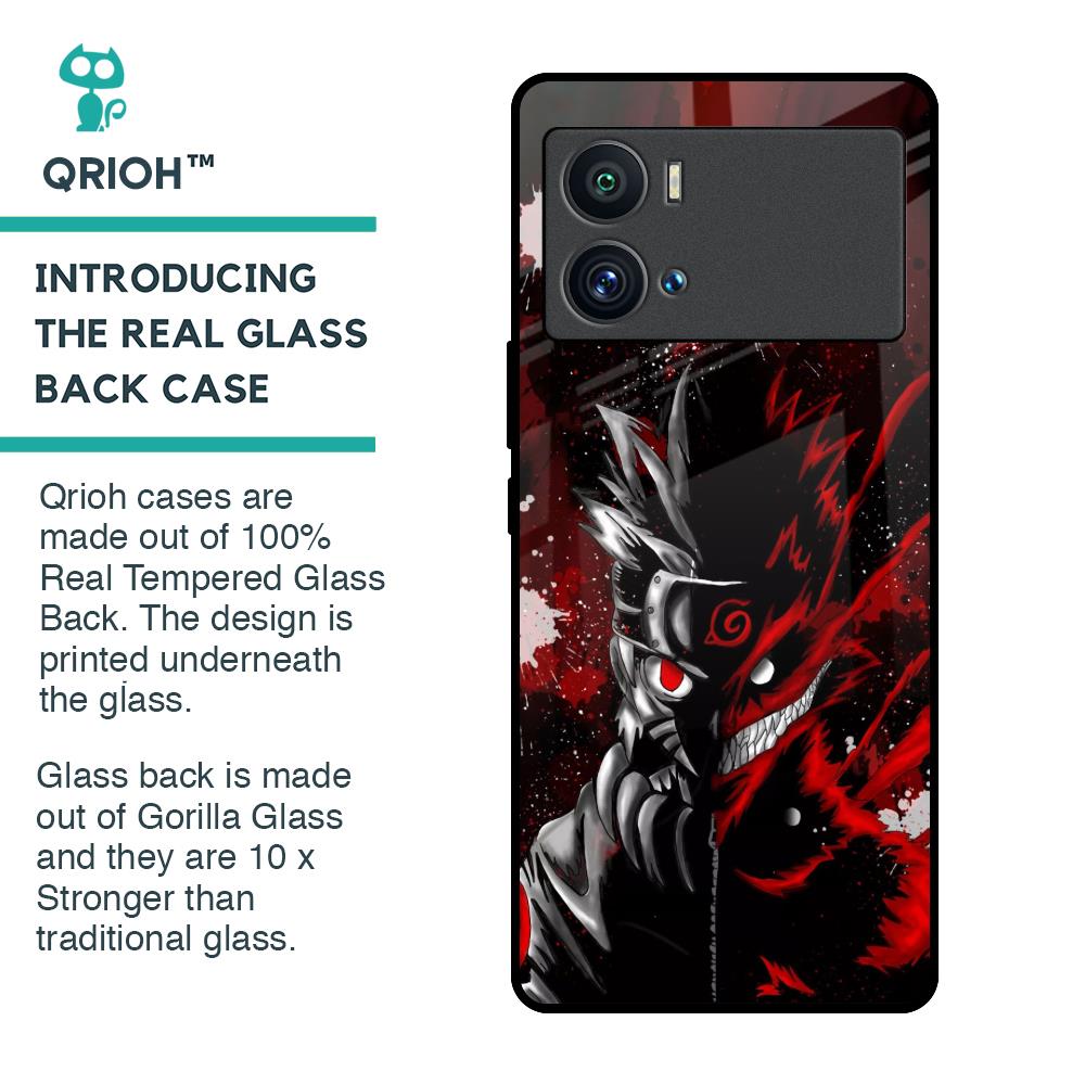 Dark Character Glass Case for iQOO 9 Pro