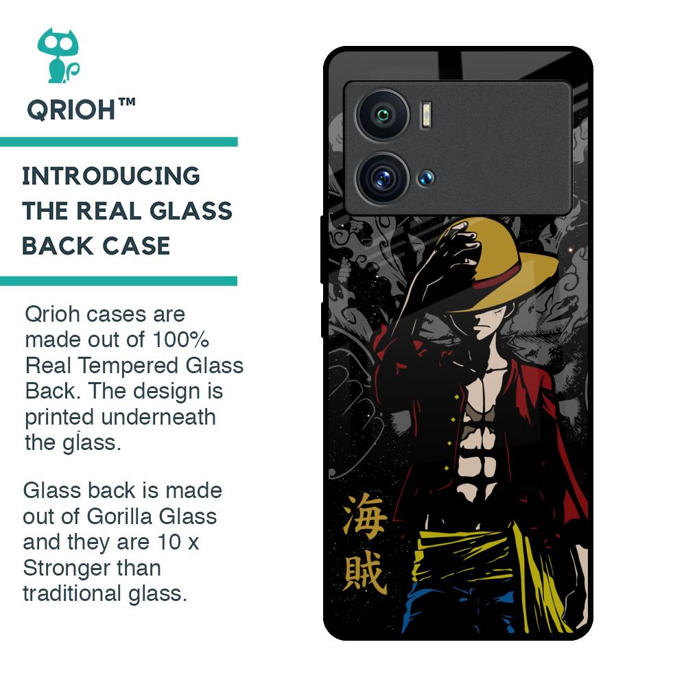 Dark Luffy Glass Case for iQOO 9 Pro