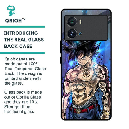 Branded Anime Glass Case for iQOO 9 Pro