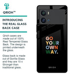 Go Your Own Way Glass Case for iQOO 9 Pro