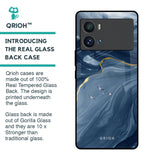 Deep Ocean Marble Glass Case for iQOO 9 Pro