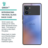 Blue Aura Glass Case for iQOO 9 Pro