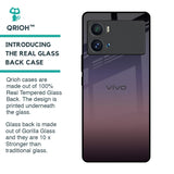 Grey Ombre Glass Case for iQOO 9 Pro