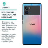 Blue & Pink Ombre Glass case for iQOO 9 Pro