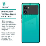 Cuba Blue Glass Case For iQOO 9 Pro