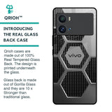 Hexagon Style Glass Case For iQOO 9 Pro