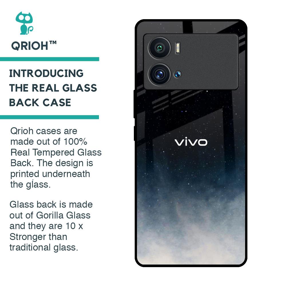 Aesthetic Sky Glass Case for iQOO 9 Pro