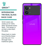Purple Pink Glass Case for iQOO 9 Pro