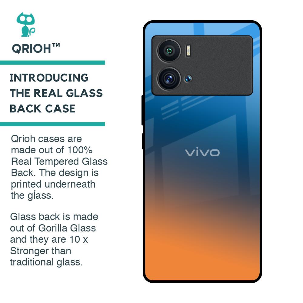 Sunset Of Ocean Glass Case for iQOO 9 Pro