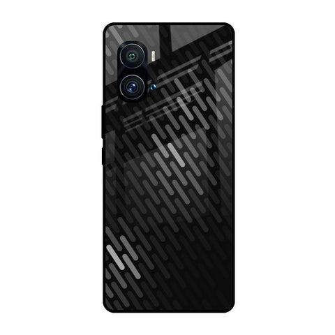 Dark Abstract Pattern iQOO 9 Pro Glass Cases & Covers Online