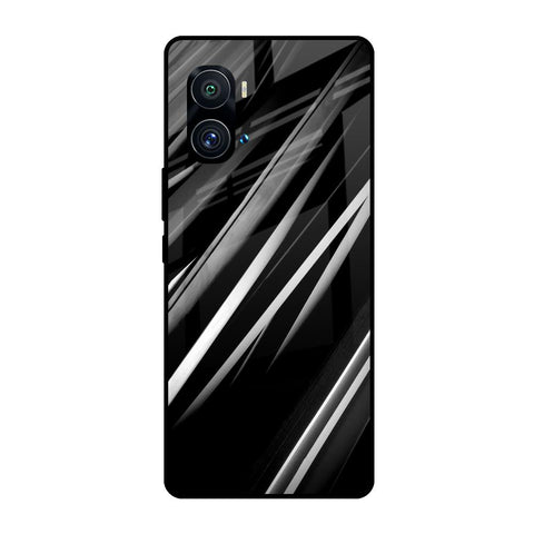 Black & Grey Gradient iQOO 9 Pro Glass Cases & Covers Online