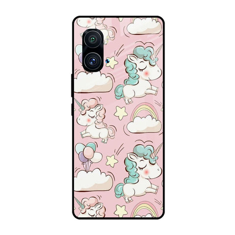 Balloon Unicorn iQOO 9 Pro Glass Cases & Covers Online