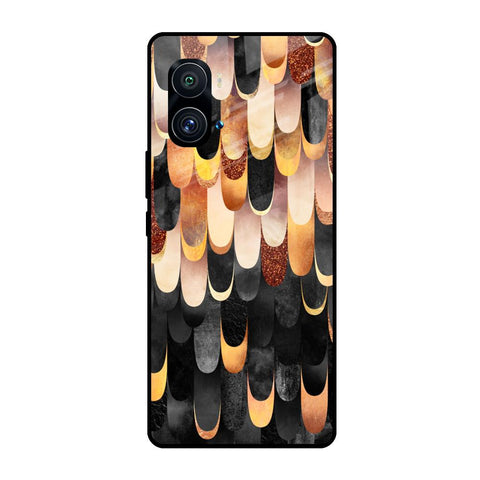 Bronze Abstract iQOO 9 Pro Glass Cases & Covers Online