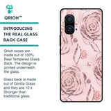 Shimmer Roses Glass case for iQOO 9 Pro