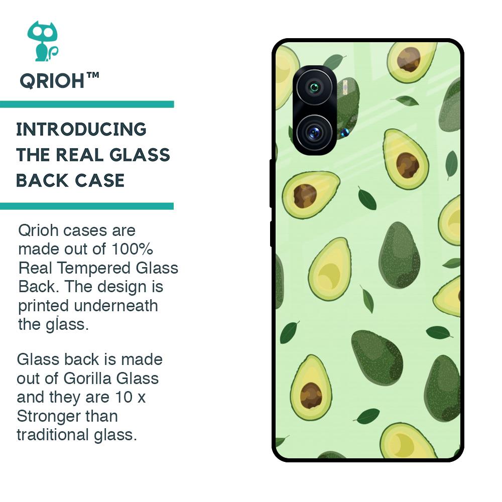 Avocado Green Glass Case For iQOO 9 Pro