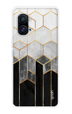 Hexagonal Pattern iQOO 9 Pro Back Cover