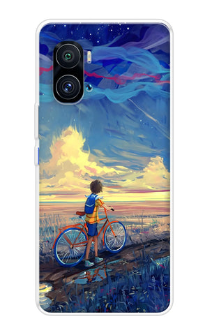 Riding Bicycle to Dreamland iQOO 9 Pro Back Cover