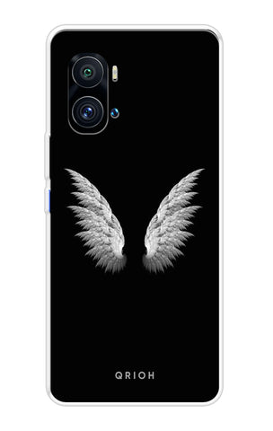 White Angel Wings iQOO 9 Pro Back Cover