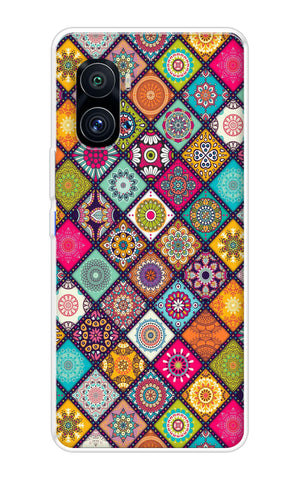 Multicolor Mandala iQOO 9 Pro Back Cover