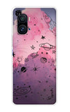 Space Doodles Art iQOO 9 Pro Back Cover