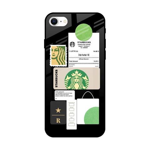 Coffee Latte iPhone SE 2022 Glass Back Cover Online
