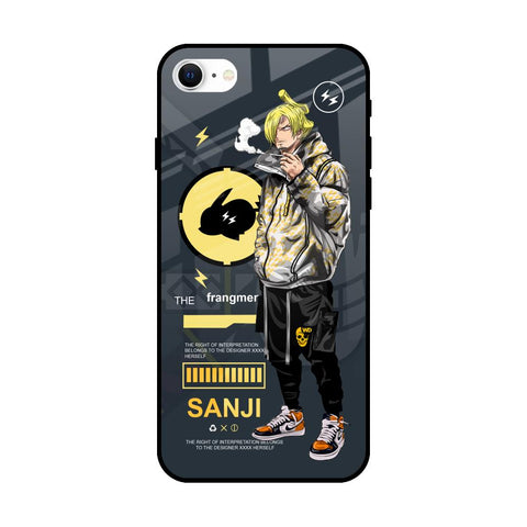Cool Sanji iPhone SE 2022 Glass Back Cover Online