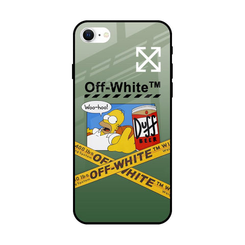 Duff Beer iPhone SE 2022 Glass Back Cover Online