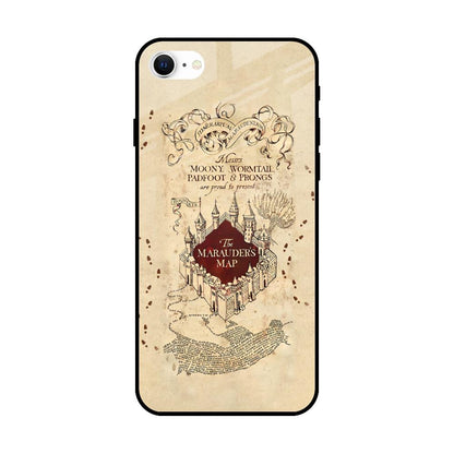 Magical Map iPhone SE 2022 Glass Back Cover Online