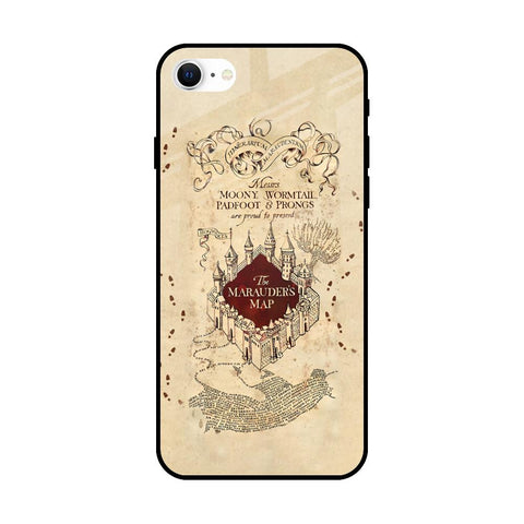 Magical Map iPhone SE 2022 Glass Back Cover Online