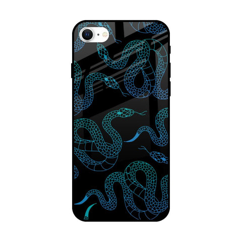 Serpentine iPhone SE 2022 Glass Back Cover Online