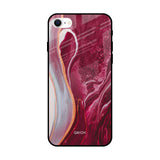 Crimson Ruby iPhone SE 2022 Glass Back Cover Online