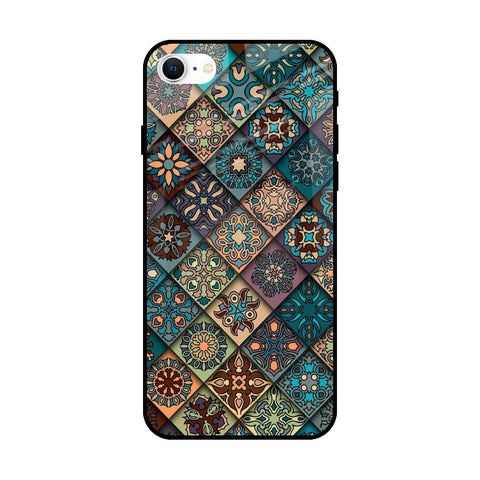 Retro Art iPhone SE 2022 Glass Back Cover Online