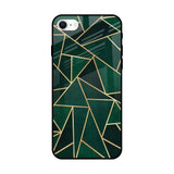 Abstract Green iPhone SE 2022 Glass Back Cover Online