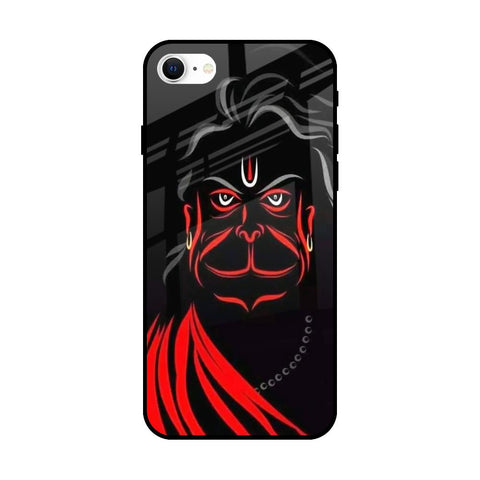 Lord Hanuman iPhone SE 2022 Glass Back Cover Online
