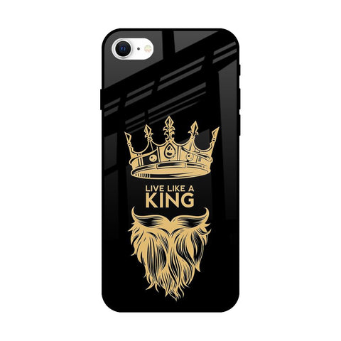 King Life iPhone SE 2022 Glass Back Cover Online