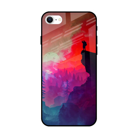 Dream So High iPhone SE 2022 Glass Back Cover Online