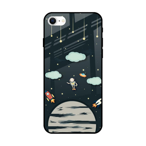 Astronaut Dream iPhone SE 2022 Glass Back Cover Online
