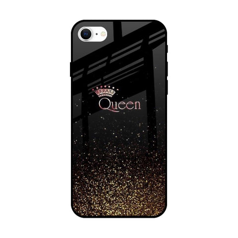 I Am The Queen iPhone SE 2022 Glass Back Cover Online