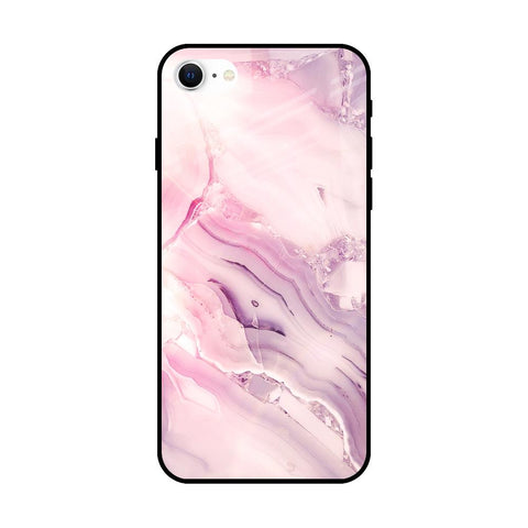 Diamond Pink Gradient iPhone SE 2022 Glass Back Cover Online