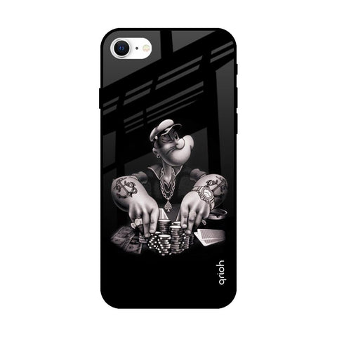 Gambling Problem iPhone SE 2022 Glass Back Cover Online
