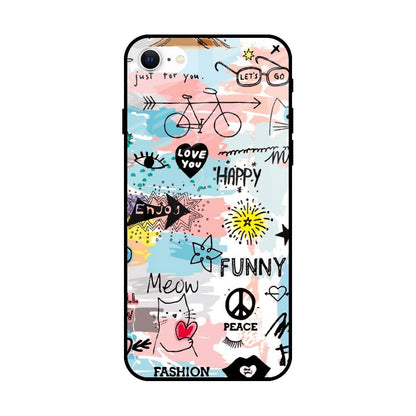Just For You iPhone SE 2022 Glass Back Cover Online
