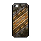 Diagonal Slash Pattern Apple iPhone SE 2022 Glass Cases & Covers Online