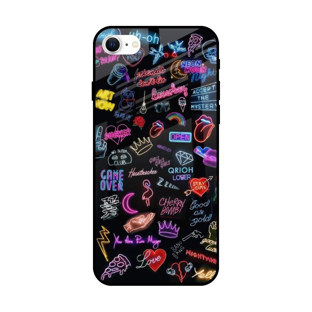 Accept The Mystery iPhone SE 2022 Glass Back Cover Online